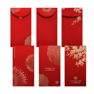 Kişiselleştirilmiş Çin Yeni Yılı Şans Parası Zarfı Sıcak Baskılı Kırmızı Zarf Zarif Tasarım Çin Yeni Yılı Kırmızı Paketleri Kağıt Çanta - Product Image 3