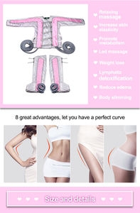 Máquina de Presoterapia de Recuperación de Piernas con 20 Bolsas de Aire, de Escritorio, con Enchufe EU/US, para Alivio del Dolor y Reducción de Grasa - Product Image 6