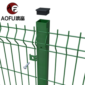 Recinzione in Rete Metallica 3D <span class=keywords><strong>Zn</strong></span>+PVC OEM, Larghezza 2000mm, Maglia 200 * 55mm, Filo Zincato 5mm, Facile da Assemblare, Utilizzata per Recinzioni Scolastiche - Product Image 3