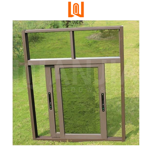 Wanjia thiết kế mới nhất bão tác động Cửa Sổ Phòng ngủ cách âm nhôm cửa sổ trượt - Product Image 3