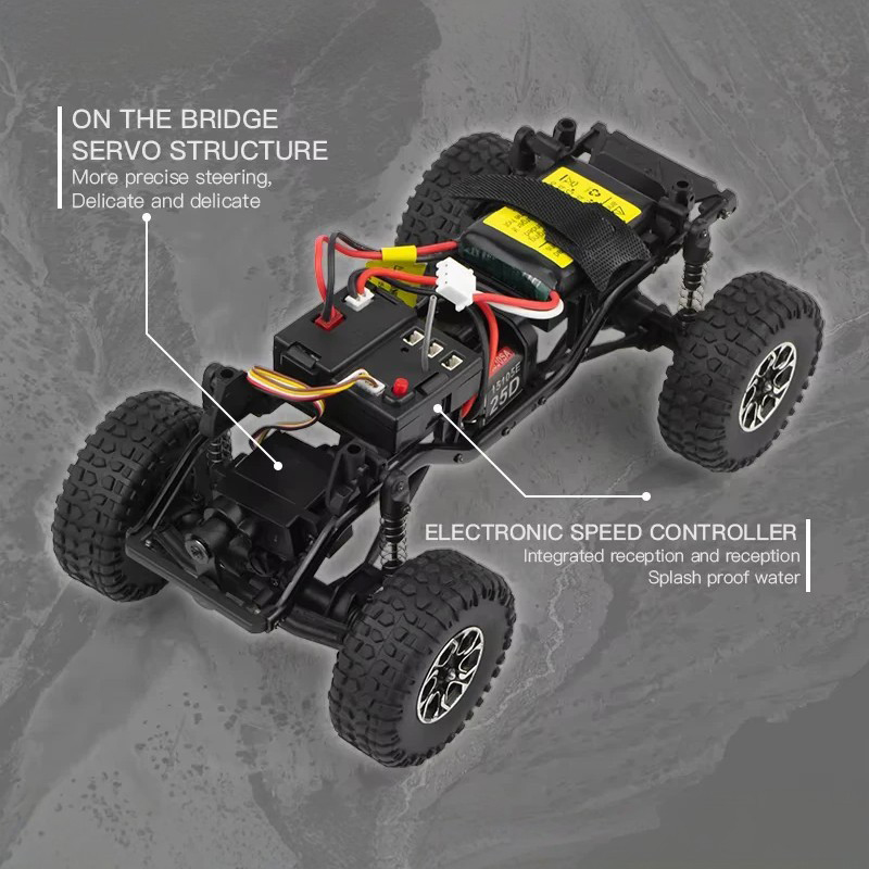 SG 2403 1:24 Electric 4WD RC Pickup Truck - Full Control