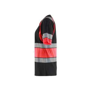 BLAKLADER - 341010309955XS T-shirt haute visibilité pour femme Noir/Rouge-EAN 7330509856703 HI-VIS WORKWEAR - Product Image 4