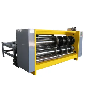 mini corrugated carton box slotter carton box making slottering machine