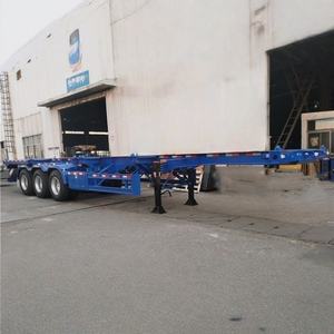 Remorque châssis squelette porte-conteneurs 3 essieux 40 pieds à prix abordable à vendre - Product Image 6