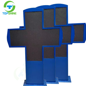 Pantalla LED cruzada al aire libre, fabricante de pantalla redonda, RGB, WIFI, vídeo de pared de Hospital, señal de <span class=keywords><strong>farmacia</strong></span> - Product Image 3