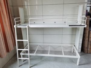 Cama Literá Plegable <span class=keywords><strong>de</strong></span> Metal Desmontable, Tamaño Queen, Económica, para Estudiantes, Montada en la <span class=keywords><strong>Pared</strong></span>, <span class=keywords><strong>de</strong></span> Acero, <span class=keywords><strong>de</strong></span> Rumania - Product Image 2