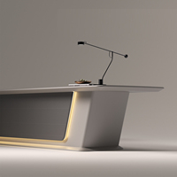 Chaise de bureau de direction Advanced Sense, combinaison moderne pour bureau à domicile, bureau modulaire en bois écologique pour une personne