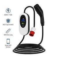 Station de recharge portable pour véhicules électriques, chargeur EV de type 2, chargeur de véhicule électrique, fournisseur direct d'usine OEM ODM