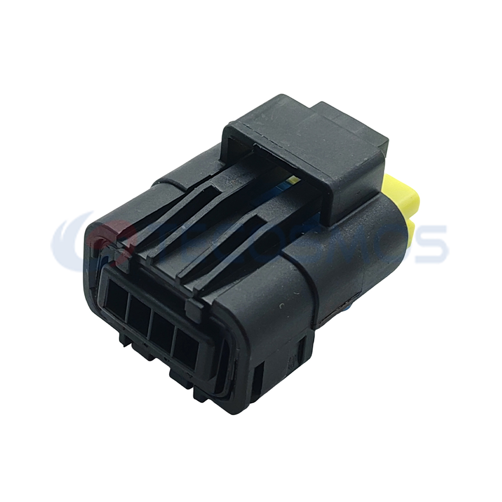 Waterproof IP66 Copper ABS/Nylon Wire Harness Tail Light Plug for Car 4-Pin Female 211PC042S4021