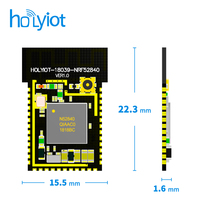 Module sans fil Holyiot NRF52840 BLE 5.3, récepteur RF 2.4GHz, module balise BLE pour l'automatisation domestique IoT, module Bluetooth