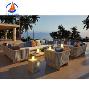 เครื่องจักสานใช้กลางแจ้งในสวนหรูหราชิ้นส่วนปลอกพลาสติกเฟอร์นิเจอร์หวาย<span class=keywords><strong>ขาย</strong></span>ส่ง - Product Image 1