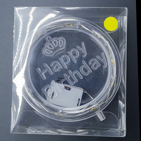 Blumen-Tortenaufsatz Kronen-Tortendekoration Ich Liebe Dich Mama Geburtstag Fröhlicher Kuchen-Topper LED-Licht Blinkend für Tortendekoration Geburtstag