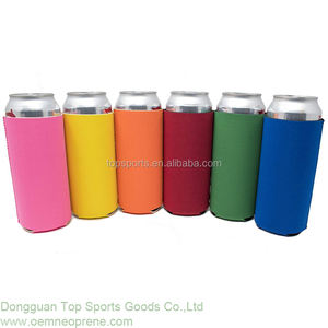 맞춤형 절연 네오프렌 접이식 슬림 캔 홀더 330ml 맥주 병 캔 빈 DIY 인쇄 준비 태양 전지 패널 - Product Image 6