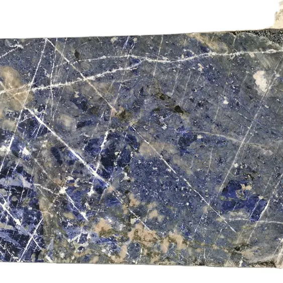 יוקרה בוליביאני אינקה רויאל טבעי כהה כחול sodalite גרניט אבן