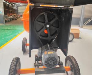 เครื่องผสมคอนกรีตแบบใช้มือ500ลิตรเครื่องผสมคอนกรีต2ถุงสำหรับผู้สร้างที่มีส่วนประกอบมอเตอร์หลัก - Product Image 4