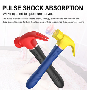 YPM 2023 Nuevo Vibrador Martillo Love Hamma Dildo Juguete Sexual Vibrador Martillo Dildo con Succión y Empuje Juguete Sexual para Mujer - Product Image 3