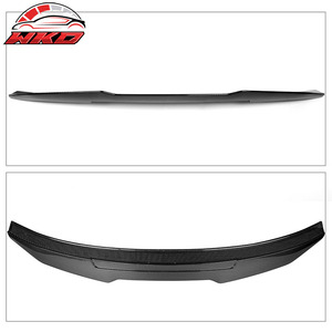 Convient pour BMW G22 Série 4 2021-2026, style PSM, becquet de coffre arrière, noir brillant, fibre de carbone - Product Image 4