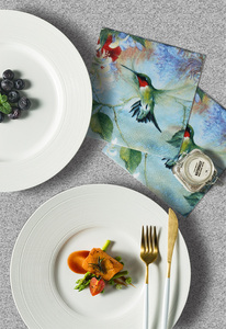 Tovaglioli di <span class=keywords><strong>carta</strong></span> <span class=keywords><strong>per</strong></span> <span class=keywords><strong>Decoupage</strong></span> stampati a 2 strati con Logo pasta di legno vergine stampata in <span class=keywords><strong>carta</strong></span> morbida <span class=keywords><strong>per</strong></span> sacchetti di <span class=keywords><strong>carta</strong></span> tovaglioli da cena - Product Image 4