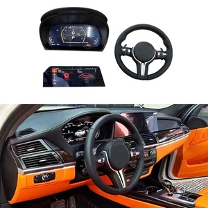 Modification et mise à niveau de la voiture 2007-2014, écran LCD du tableau de bord, écran central de contrôle, grand écran pour BMW X6 E71 E70 - Product Image 1