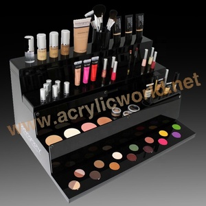 Custom Acrylic Cosmetic Display <b>Stand</b> Makeup Skincare Product Retail Display Rack Countertop Organizer - Product Image 6
