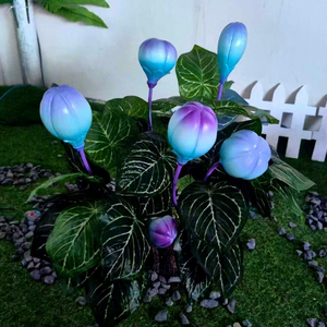 Escultura de Planta de Fantasía Iluminada Personalizada con Luces LED para Arte Inmersivo e Instalaciones Temáticas - Product Image 1