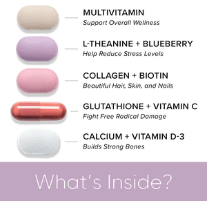 Paquetes de Multivitaminas Diarias para Mujer OEM, 30 Paquetes, Todo en Uno, Vitaminas y Minerales Esenciales que Favorecen la Salud Total - Product Image 4
