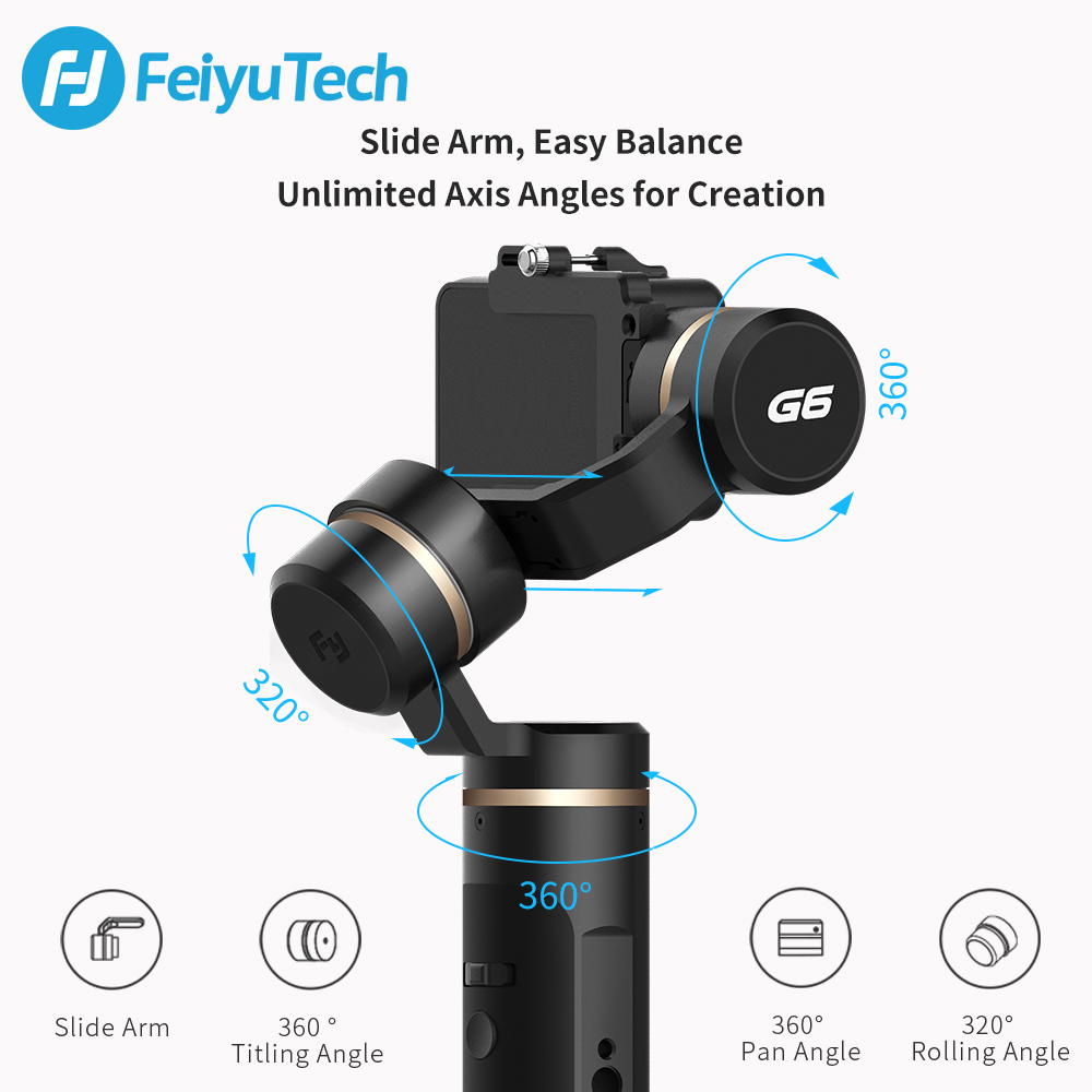 【新品】FEIYUTECH G6 Amazon.com : FeiyuTech G6 Max [Official] 3-Axis Camera