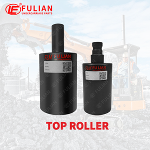 Mini Graafmachine Onderstel Onderdelen Rubber Rupsband Kettingwiel Stalen Spoor Groep Drager Roller Bodem Roller Voor Mitsubishi - Product Image 5