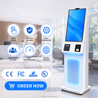 Kiosque publicitaire numérique horizontal Android WUXIN 32 43 49 55 65 75 pouces avec écran tactile, kiosque en libre-service, écran LCD HD