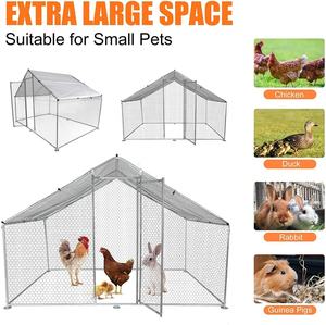 6m2 büyük tavuk çalıştırmak hayvan kafes tavuk kümesi çalışma evi gölge kafes <span class=keywords><strong>2x3m</strong></span> çatı örtüsü arka bahçe - Product Image 4