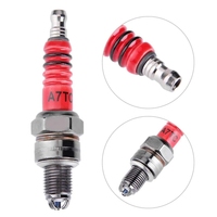 Nouvelle bougie d'allumage pour moto Iridium 3 électrodes A7TC D8TJC 50-150cc VTT Scooter Moto tout-terrain