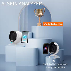 Newest 3D AI Intelligent Skin Analyzer Face Scanner Skin Analysis <strong>Machine</strong> Facial Tester Scanner Support 19 Languages - Product Image 6