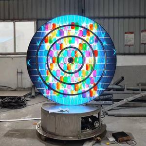 Anillo interestelar SENZHAO, nuevo diseño, decoración al aire libre, luz con motivo Led, escultura de acero inoxidable - Product Image 1