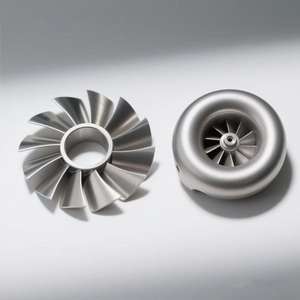 Servizio di lavorazione CNC lega di alluminio ad alta precisione lega di titanio fusione motore aeronautico turbina a disco Auto Turbo disco - Product Image 2