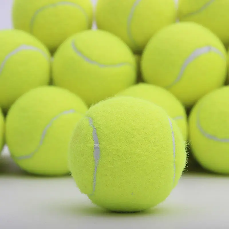 Bola Tenis Tanpa Tekanan Merek Kualitas Baik ITF Disetujui Profesional 2 5 Kustom Top OEM Pelatihan Logo Wol Merasa PCS