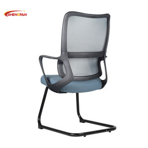 Mobilier de maison d'usine fauteuil de bureau en maille sans roues chaises de conférence pour le <span class=keywords><strong>personnel</strong></span> de bureau vente en gros à <span class=keywords><strong>bas</strong></span> prix - Product Image 5