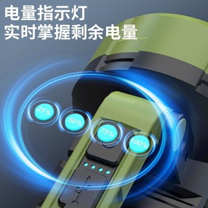 <b>Rechargeable</b> <b>Flashlight</b> Led Outdoor Work Light With Dimmer Function For Camping And Home Use - Product Image 2