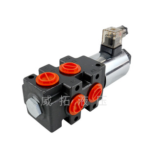 Vanne hydraulique Weituo Hydraulics Svv09 à commande solénoïde, inverseur de direction, simple effet, norme nationale - Product Image 1