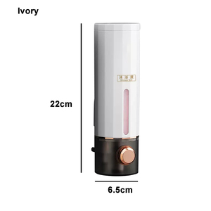 Dispenser <span class=keywords><strong>Automatico</strong></span> Moderno in Metallo da Parete per Sapone Liquido o Schiuma Bianco per Casa e Ufficio - Product Image 6