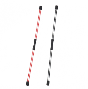 Barra Flessibile Doppia in Fibra di Vetro e PVC da 150cm, Attrezzatura per Riabilitazione, Fisioterapia, <span class=keywords><strong>Aerobica</strong></span> e <span class=keywords><strong>Pilates</strong></span> - Product Image 1