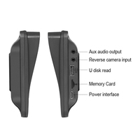 Écran tactile de 7,0 pouces, navigation GPS portable à 150 degrés, écran tactile LCD universel, CarPlay sans fil