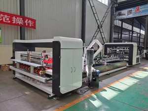 Qzd Goede Kwaliteit Golfkarton Flexo Auto Map Gluer Machine Auto Vouwen Lijmmachine - Product Image 3