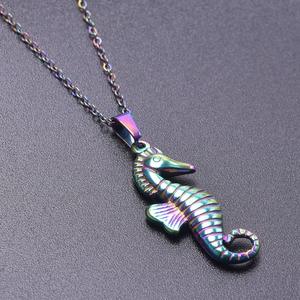 Collar de joyería de moda, collar con colgante, joyería para mujer, collar de joyería fina, collar de acero inoxidable, chapado al vacío en oro de 18 quilates - Product Image 3