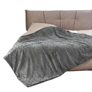 Wholesale Velvet Sherpa Double Layer Blanket Light Luxury Style Warm and Thickened for Autumn and Winter for Bedding Sets