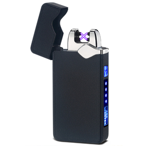 Bán Sỉ FR-315 Bật Lửa Hồ Quang USB Chạy Điện Bật Lửa Chống Gió Không Lửa Sạc Được Mát Bật Lửa Tùy Chỉnh - Product Image 1