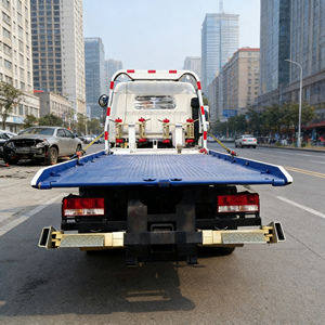 DongFeng 3308mm Wheelbase Diesel Nuovo Carro Attrezzi con Verricello Idraulico 4x2 per Soccorso Urbano e Recupero Veicoli, Trasportatore di <span class=keywords><strong>Auto</strong></span> e Assistenza Stradale - Product Image 6