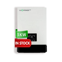 Système solaire hybride Luxpower SNA 6000, onduleur hybride monophasé 6 kW, onduleur d'énergie solaire renouvelable