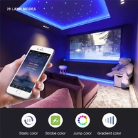 Contrôleur sans fil pour bande lumineuse LED RGB 2835/5050, 4 broches, 5V, avec télécommande IR 24 boutons, pour éclairage RGB