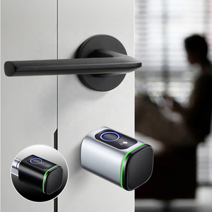 Wholesale Quality IP65 Tuya Ttlock Waterproof Euro Safe Key Card Fingerprint Black Silver Electronic Smart Lock Cylinder - Product Image 5