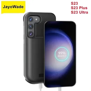 Étui de chargeur de batterie mince 10000 mAh pour <span class=keywords><strong>Samsung</strong></span> Galaxy S24 S25 Ultra S22 S10 <span class=keywords><strong>S10e</strong></span> Note 8 9 10 S20 Plus FE 20 S21 Ultra <span class=keywords><strong>Power</strong></span> Bank - Product Image 4